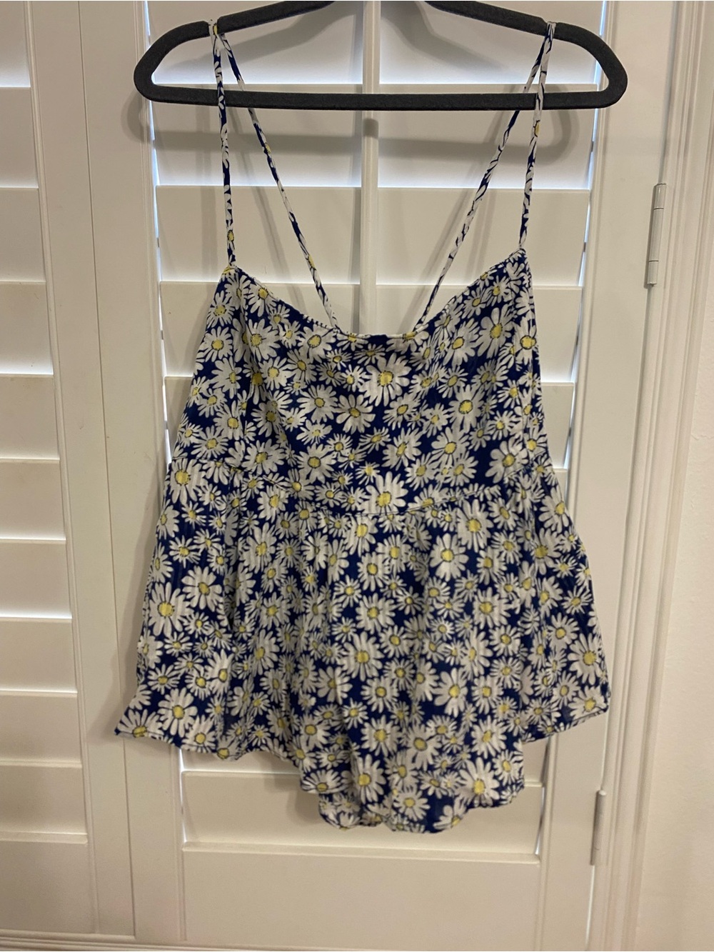 Free People Daisy Print Spaghetti Strap Cami Top - summer 2026